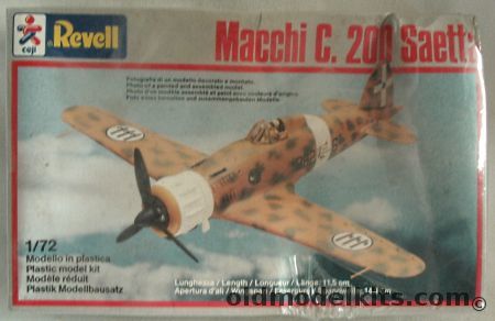 Revell 1/72 Macchi MC-200 Saetta (MC.200), 4160 plastic model kit